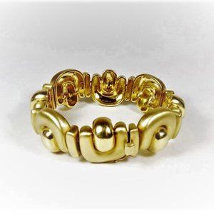 18k Modern Link Bracelet by Marlene Stowe